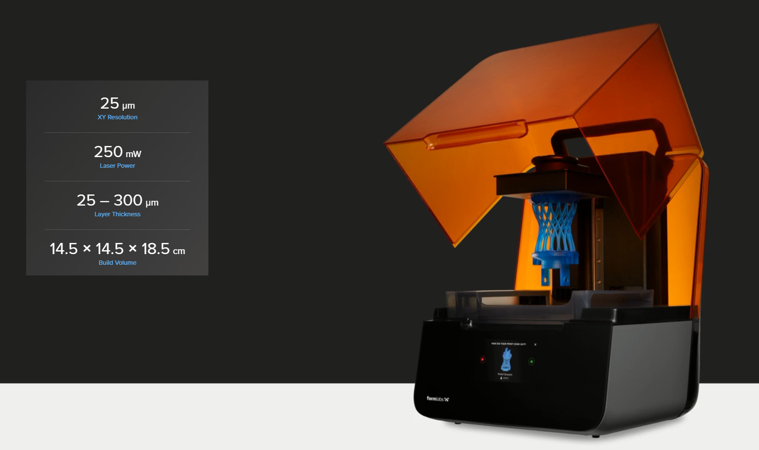 Imprimante 3D de résine - Form 3+ - Formlabs - LFS / SLA / industrielle
